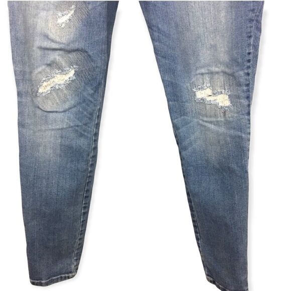 Liz Lange Distressed Maternity Jean Jeggings Size Medium - Picture 2 of 7